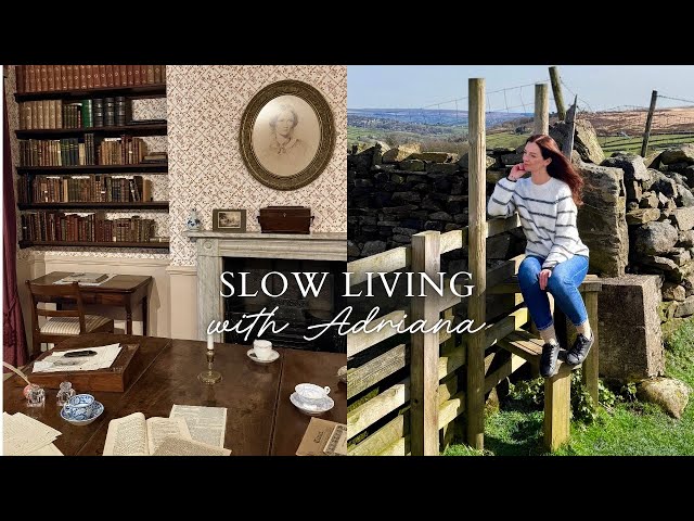 Slow Living in the Yorkshire Dales | Wuthering Heights Writing Vlog UK
