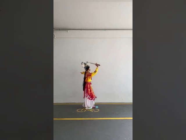 Sword Dance in Peking Opera Farewell My Concubine Ren Weichen