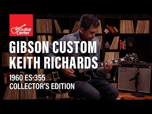 HEAR the NEW Gibson Custom Keith Richards 1960 ES-355 Collector's Edition | Demo & Overview
