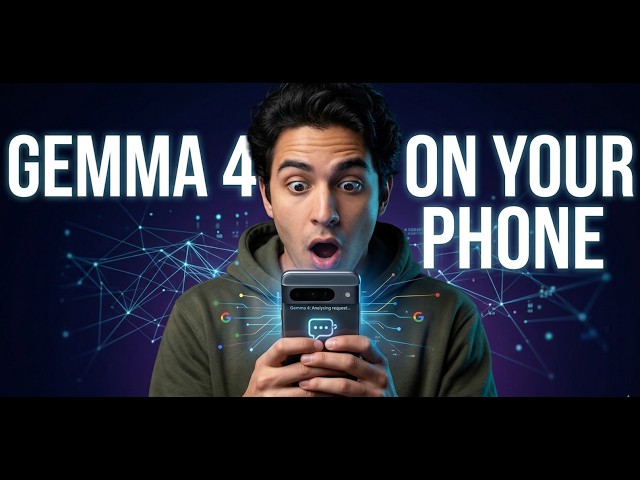 Gemma 4 On Your Phone?! iPhone & Android — Here's How (FOR FREE)