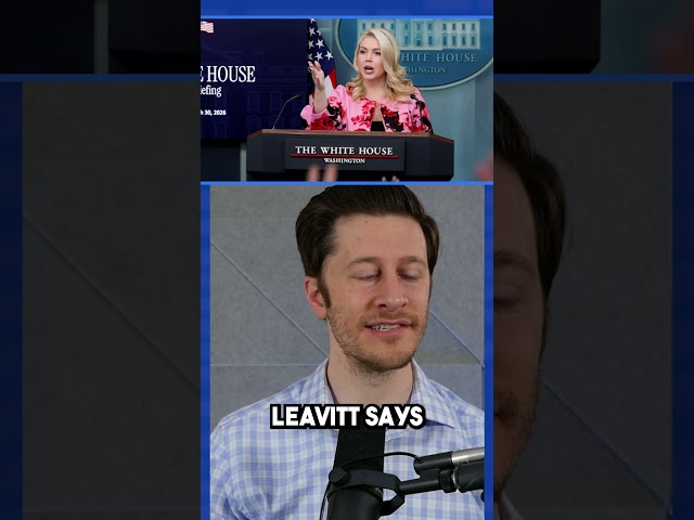 Karoline Leavitt struggles to defend Trump claims