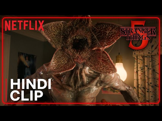 Stranger Things’ Most TERRIFYING “Turnbow Trap” Scene 🤯🔥 | Hindi Dub | Netflix India
