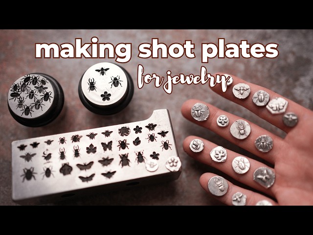 How I Make Steel Shot Plates/Impression Dies for Jewelry With Laser Engraver xTool F2 Ultra