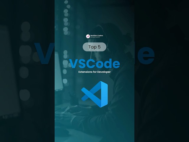 Top 5 VSCode Extensions Every Developer MUST Have! 🔥