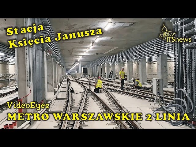 Warsaw Metro Line 2. Księcia Janusza Station.