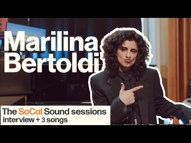 Marilina Bertoldi Live in Los Angeles | Studio Session with Nic Harcourt at The SoCal Sound