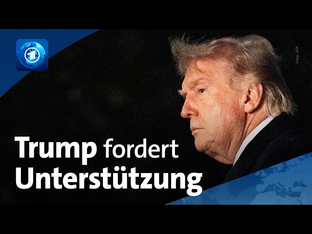 🌍 tagesschau24 Top Story, March 16, 2026 | Trump demands support
