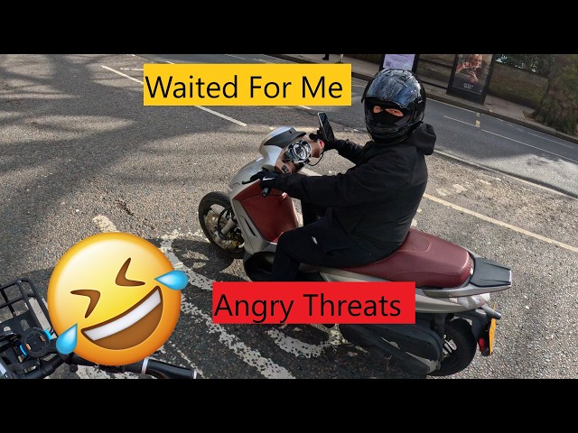 Worst Rider I've Seen - ANGRY THREATS - KE14EUL Piaggio