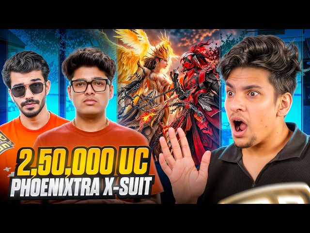 World’s Biggest X-Suit Crate Opening Record 😱 2,50,000 UC Phoenixtra X-Suit by Jonathan Gaming