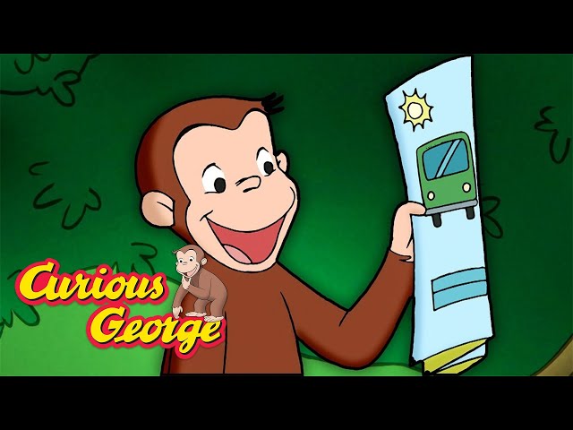 Different Ways To Travel! 🐵 Curious George 🐵 Kids Cartoon 🐵 Kids Movies