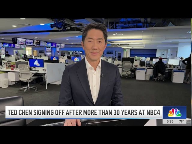 NBCLA's Ted Chen signs off after more than 3 decades