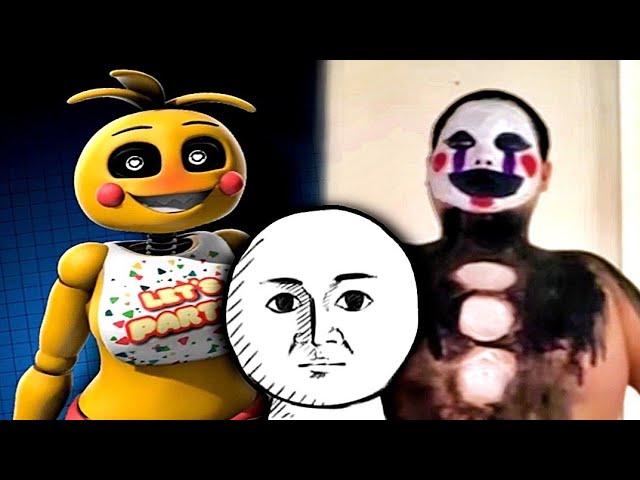 a comunidade de FNAF é bizarra