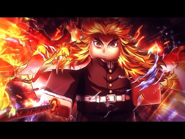 I Became The Flame Hashira Rengoku In Project Slayers...