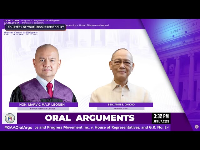 LIVESTREAM: SC holds oral arguments on national budget, unprogrammed funds