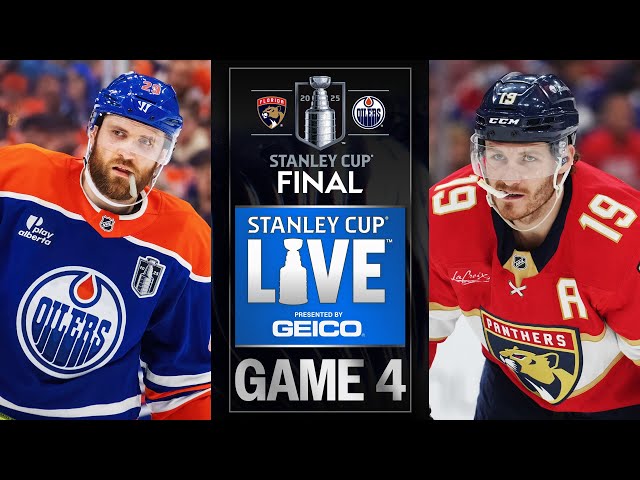 2025 Stanley Cup Final Live Game 4: Edmonton Oilers vs. Florida Panthers