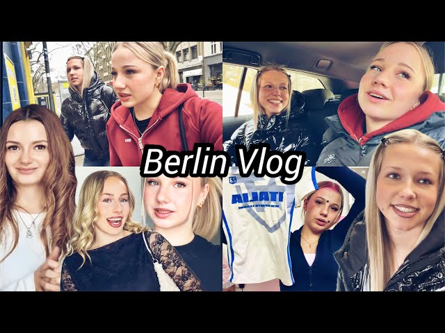 ALONE IN BERLIN 😎 FUN WITH STEFANI, MARIE & EMMA 💕 HEY ISI
