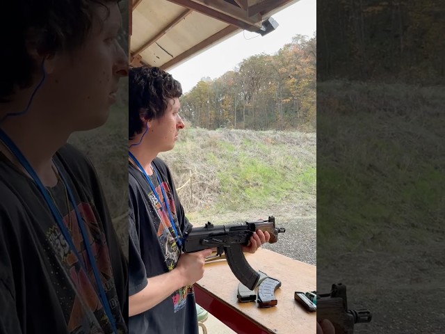 First time shooting the Micro Draco! 🔥🔥 #guns #romania #ak #pistol #microdraco