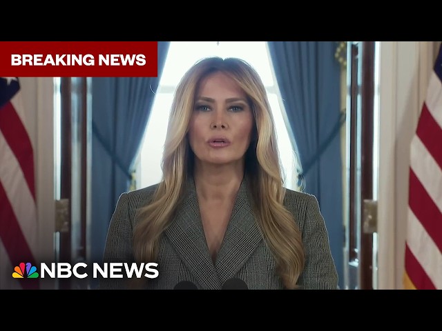 BREAKING: First Lady Melania Trump denies ties to Jeffrey Epstein