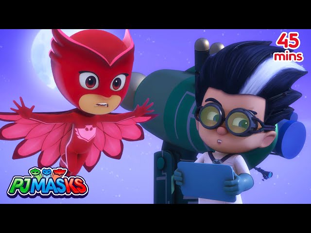 The dark plan of Romeo! | PJ Masks | Cartoons for Kids | #superheroes #pjmasks