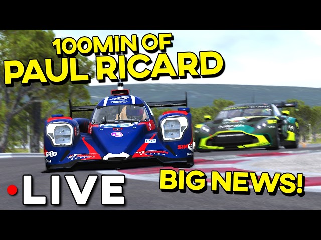 BIG NEWS and 100 Mins of Paul Ricard WEC Wild Race❤️