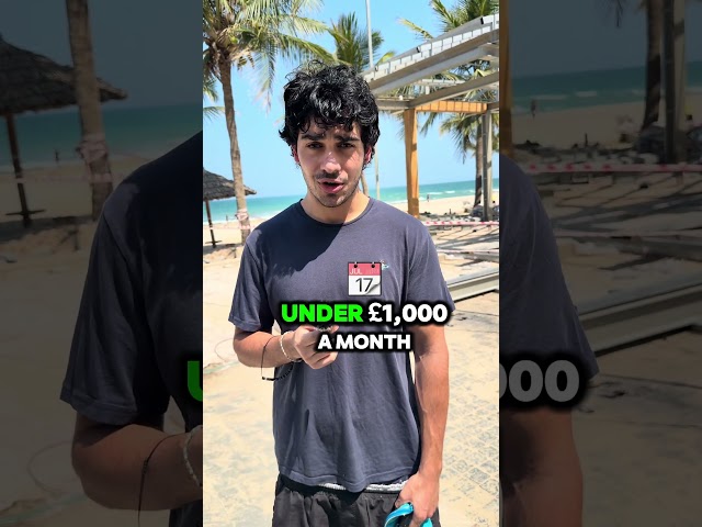 How much do you have earn to live comfortably abroad? #streetinterview #costofliving #vietnam #uk