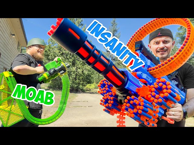 NERF WAR: Clash of the TITANS!