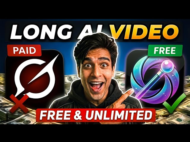 🔥 STOP Paying! Create LONG AI Videos FREE & UNLIMITED 🤯 | 5 Best Text to Video & Image to Video AI✅