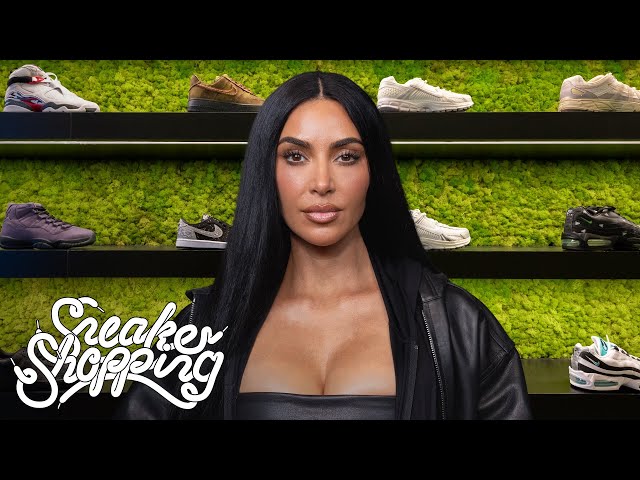 Kim Kardashian Goes Sneaker Shopping With Complex