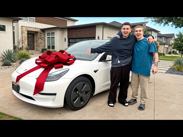 Surprising My Little Brother With His DREAM Car!