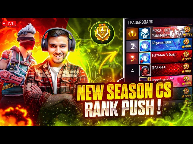 CS Rank Push Against Panel Users☠️ Free Fire