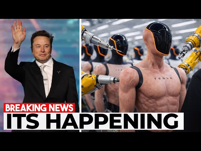 It Just Happened: Elon Musk Reveals Optimus Robot with Real Human Skin