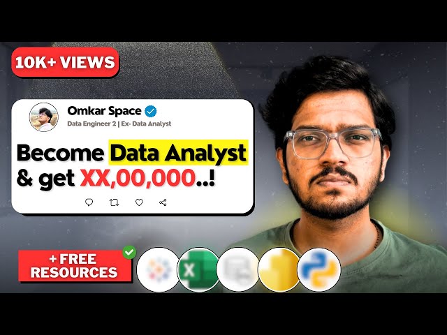 Data Analyst Roadmap with Free Resources and Certifications!!