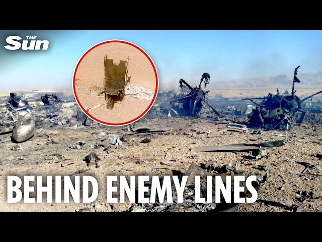 How wounded US airman armed with just handgun climbed mountains & dodged militia in Iran