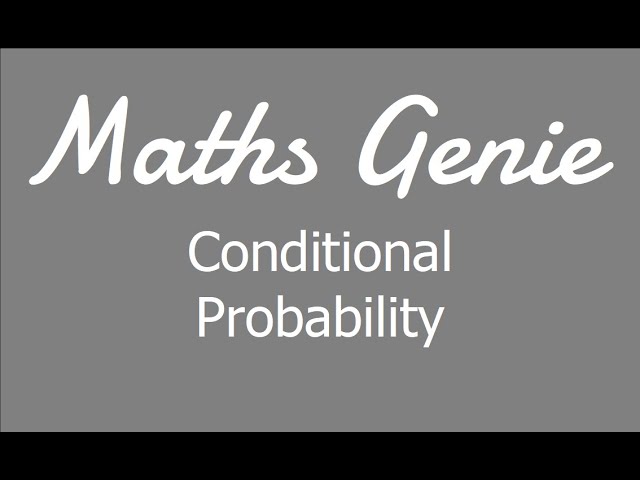 Conditional Probability
