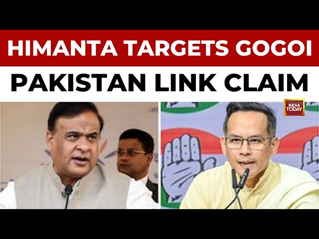 Assam Politics Turns Personal: Himanta vs Congress Clash | Election Heat in Assam | Gaurav Gogoi