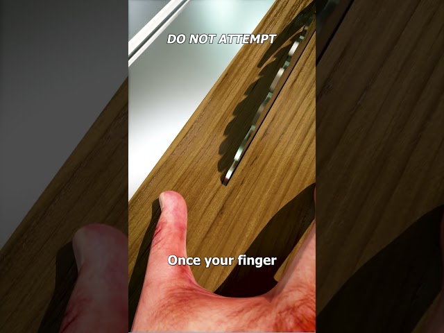 Saws That Stop For Fingers 😱 (How?)