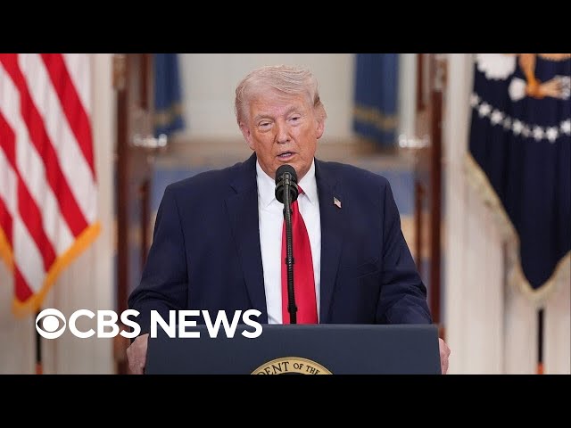 Takeaways from Trump's prime-time address on the Iran war