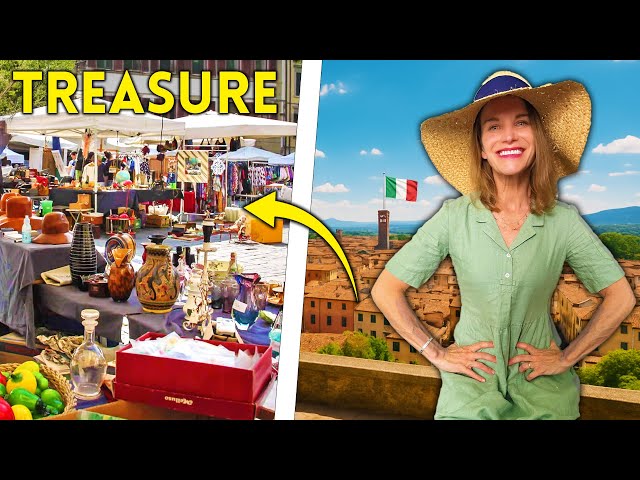 I Went to One of Italy’s Biggest Flea Markets (and I couldn't stop buying!)