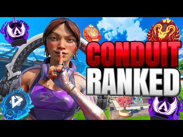 High Level Conduit Ranked Gameplay - Apex Legends (No Commentary)