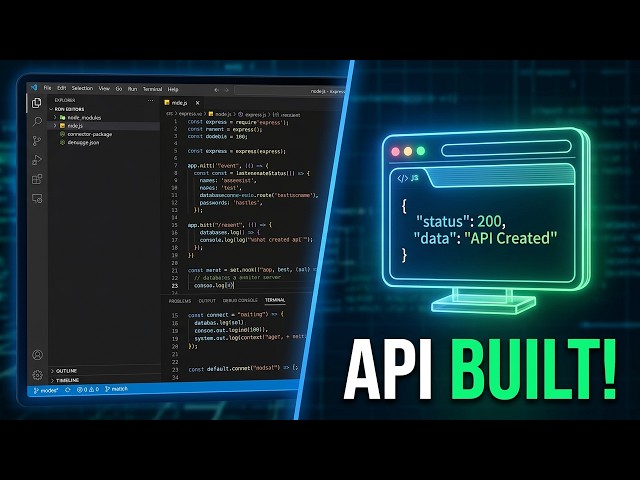 Node.js Complete Crash Course | Build REST APIs from Scratch