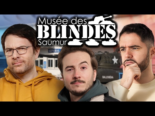 VISITE DU MUSÉE DES BLINDÉS - Donation Goal Zevent avec Rivenzi et Sylvain ! (Rediffusion intégrale)