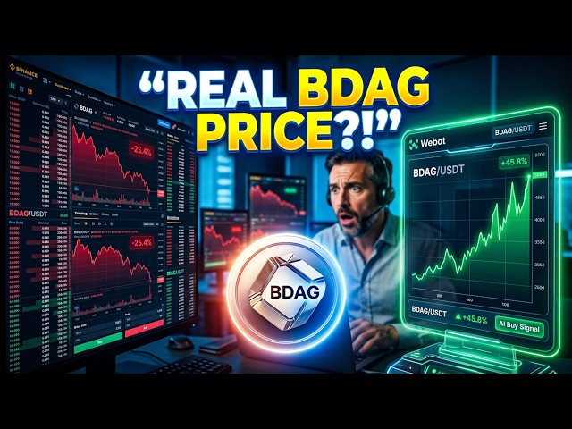 Why Only Webot Shows the Real BDAG Price 😳 BlockDAG Price EXPOSED! #BDAG #Crypto