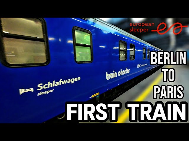 12 Hours on European Sleeper's FIRST Train to PARIS... With a Twist!