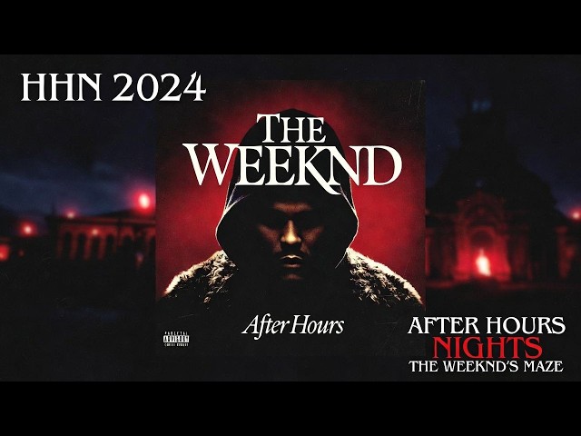“Running for My Life in The Weeknd Maze 😳 | HHN 2024 Madness