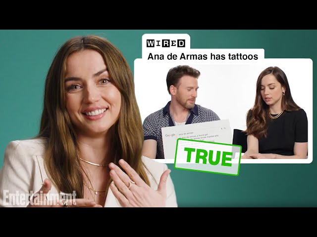 Ana de Armas Fact Checks Her Wikipedia, IMDB Trivia & More | Entertainment Weekly