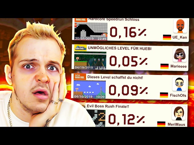 Only HARDCORE levels from my COMMUNITY! (Mario Maker 2)