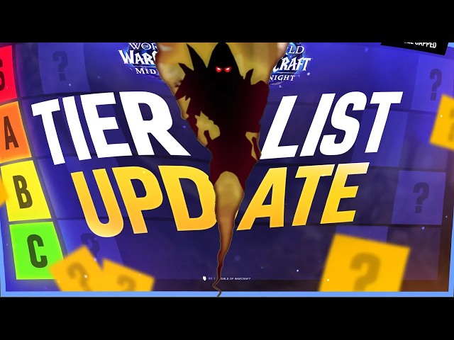 Is Blizzard CRAZY? UPDATED SOLO SHUFFLE TIER LIST for Midnight PvP