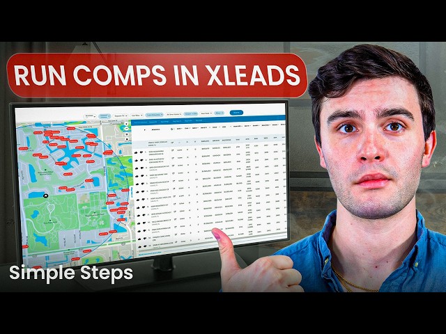 How To Run Comps in XLeads!!