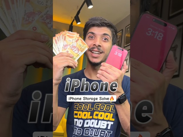 iPhone Storage Solutions Tips and Tricks #iphonetricks #iphonetips #techtips #tipsandtricks