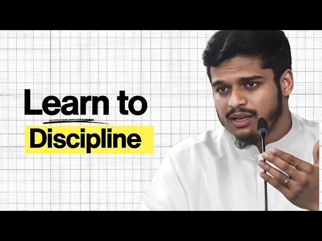 How To Actually Be Disciplined & Stop Wasting Your Potential  || Ustadh Hisham